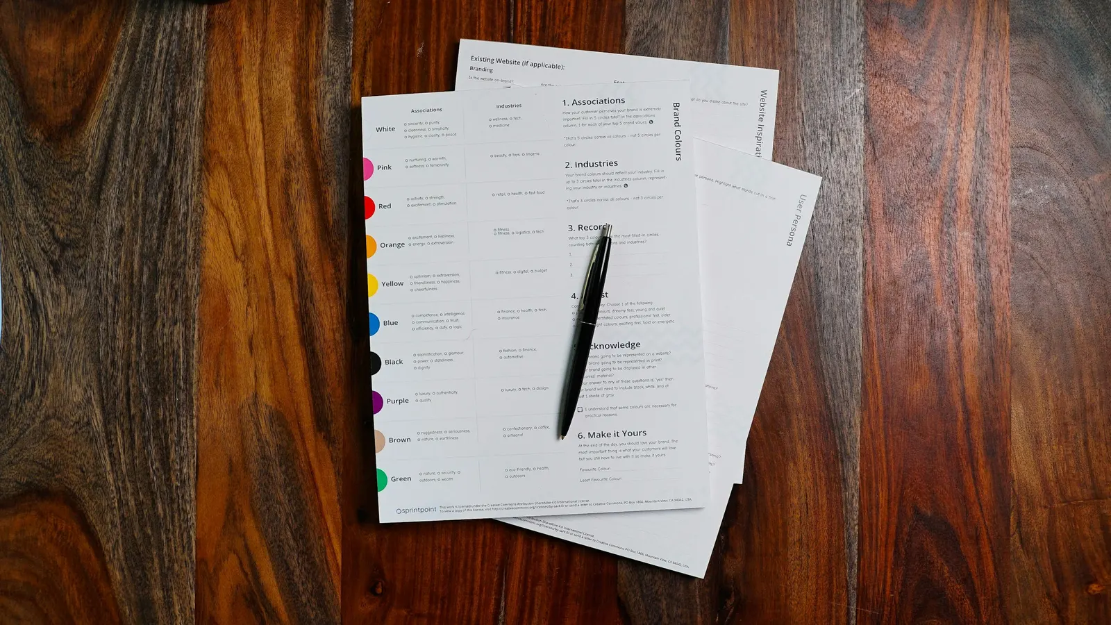 Signed documents and a fountain pen on a dark wooden desk, enforcing a promissory note in Mexico